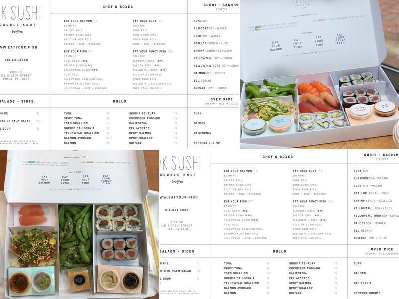 DK Sushi Menu