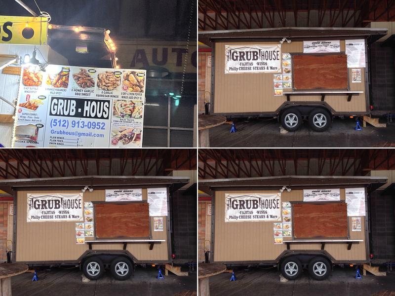 Grub Houzz Menu