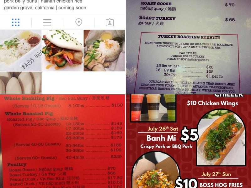 Lien Hoa BBQ Menu