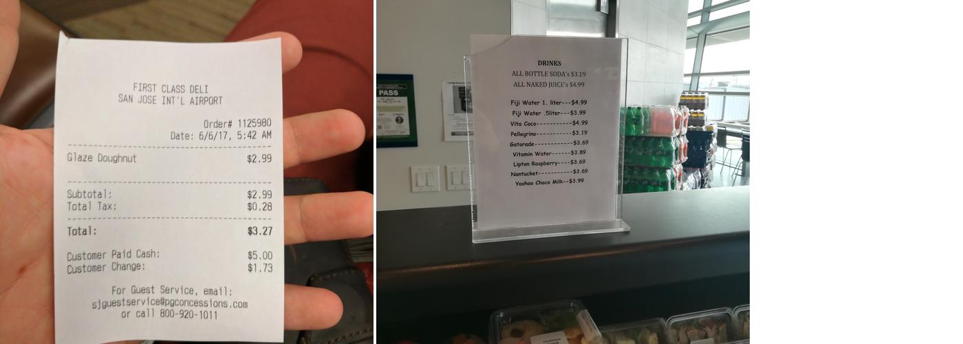 First class deli Menu