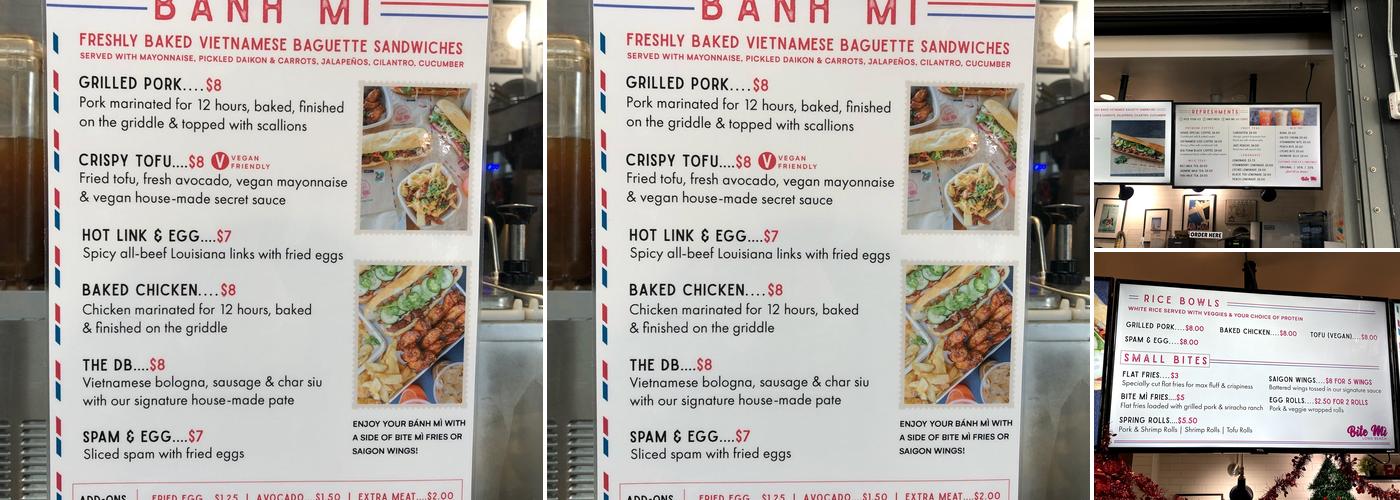 Bite Mi Asian Kitchen Menu