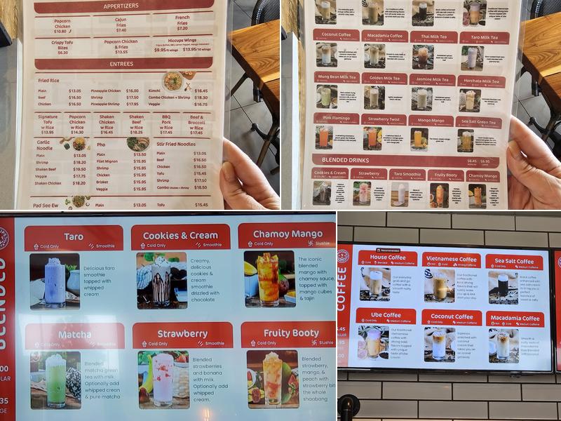 Hiccups Menu