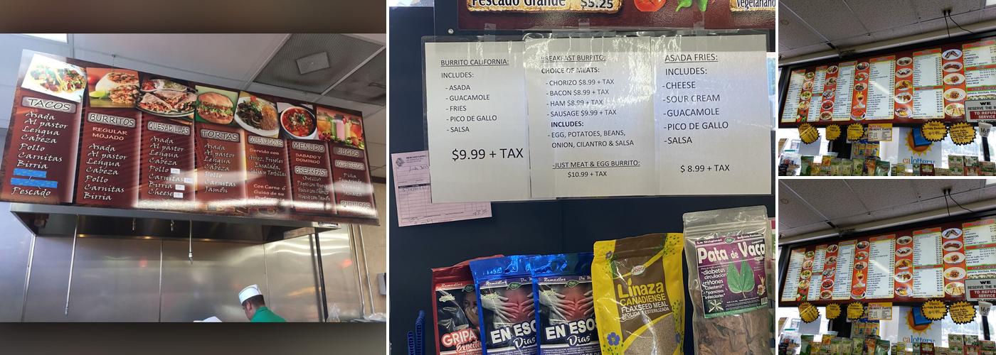 la bodega farmers meat market Menu