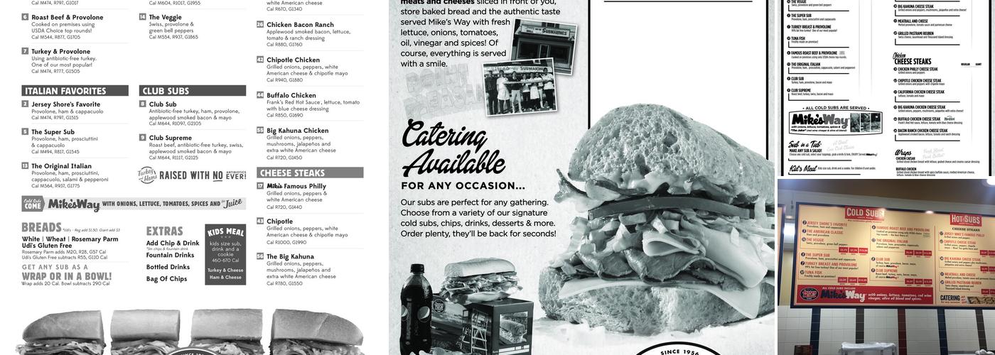 Jersey Mike's Subs Menu