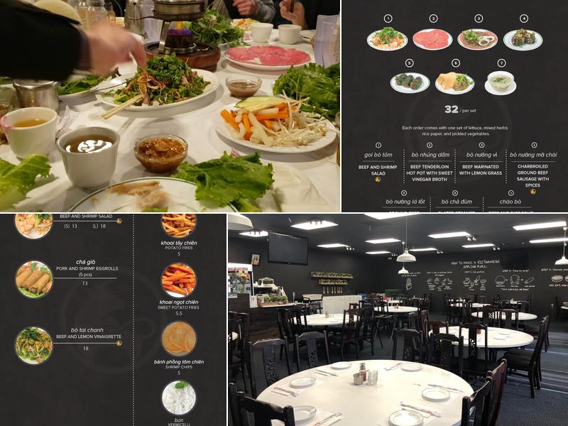 Thien An Restaurant Menu