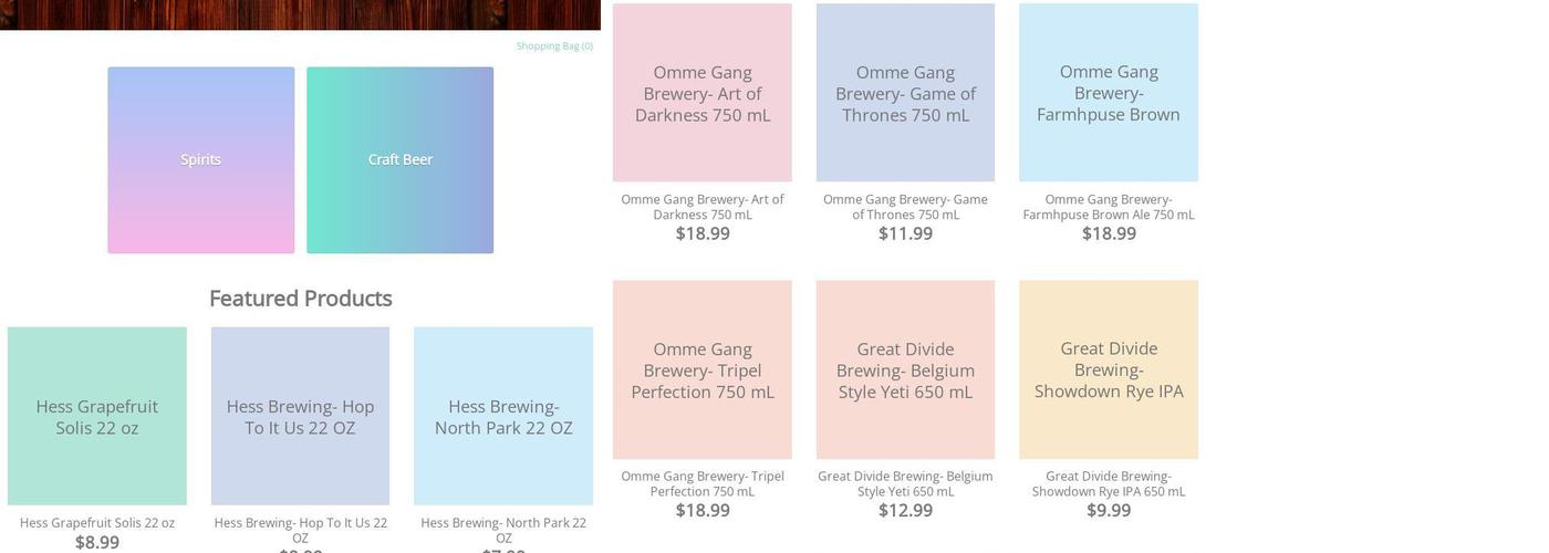 Clem's Bottle House Menu