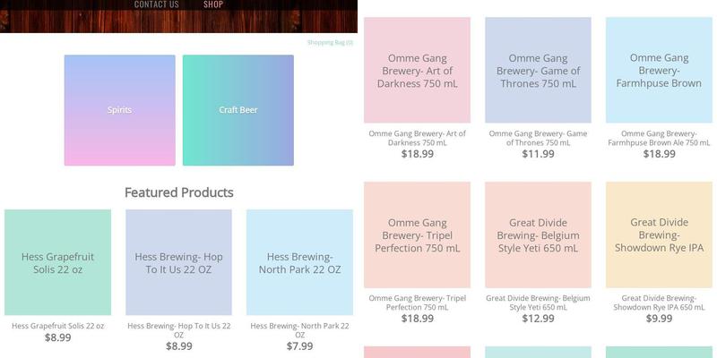 Clem's Bottle House Menu