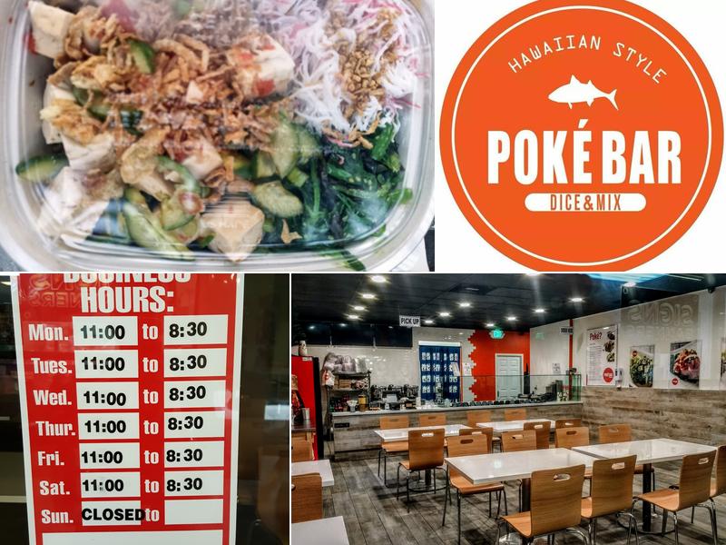 Poke Bar Menu