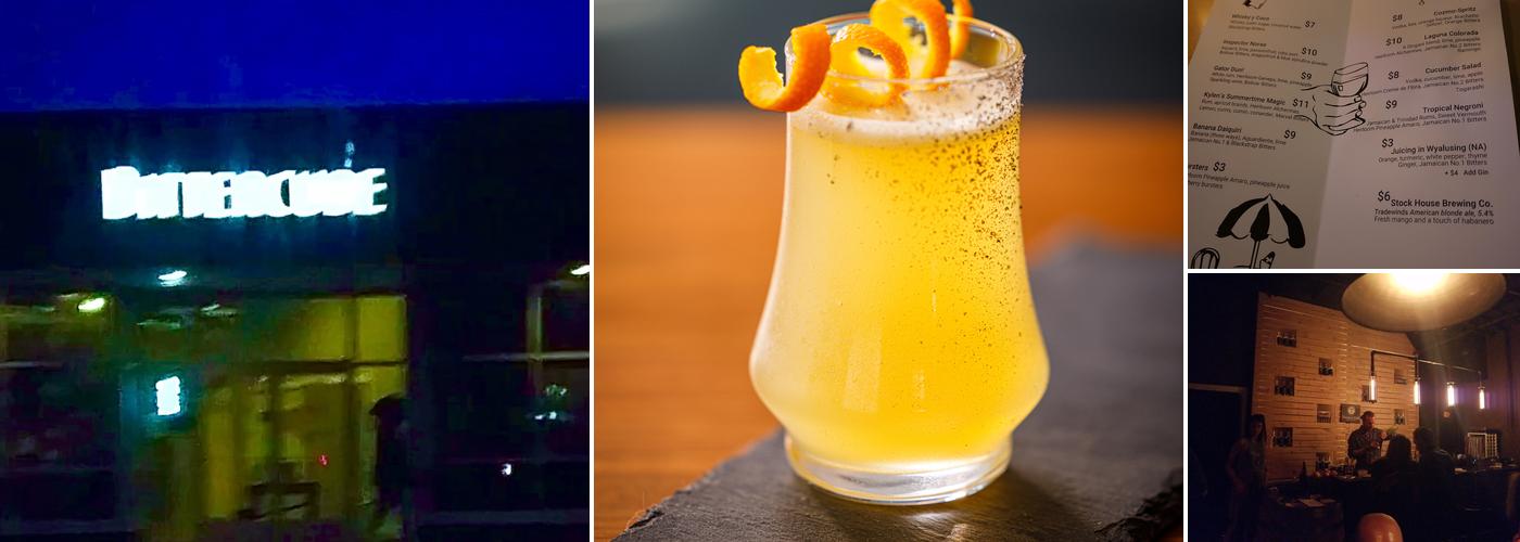 Bittercube Bar & Bazaar Menu