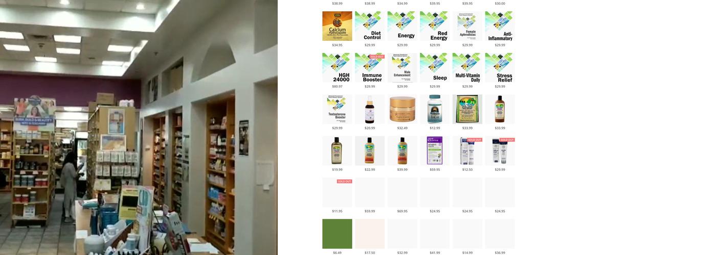 Vim N' Vigor Healthy Living Menu