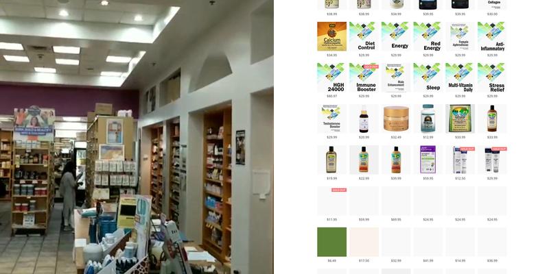 Vim N' Vigor Healthy Living Menu