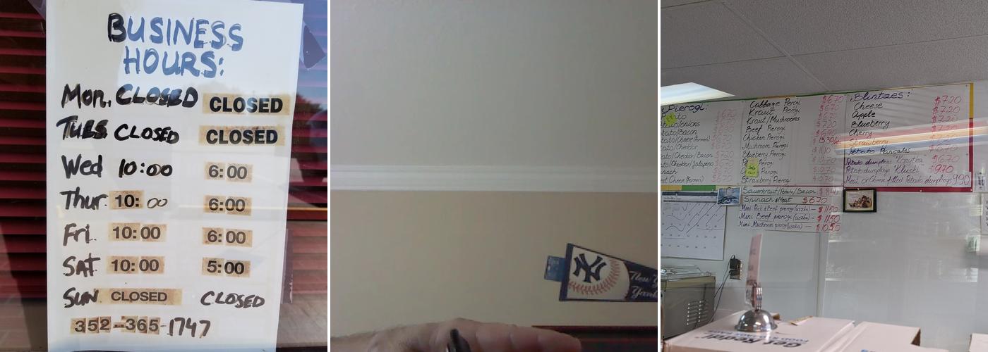 Polish Delicatessen Menu