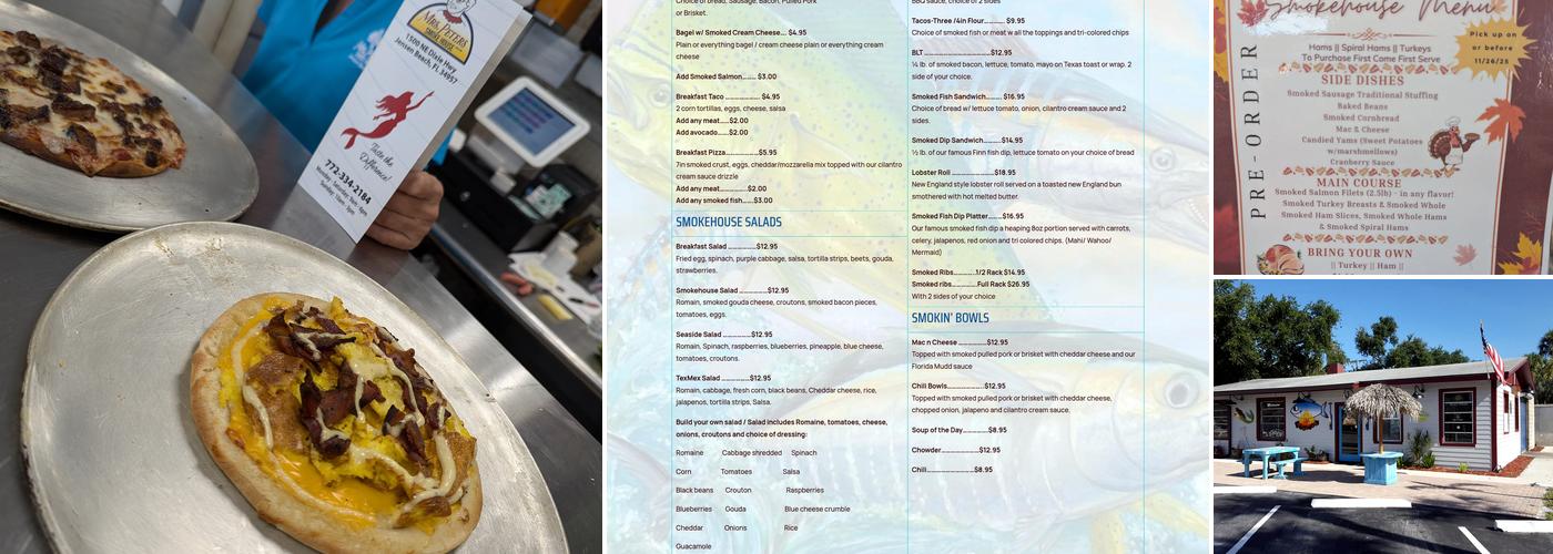 Mrs Peters Smoke House Menu