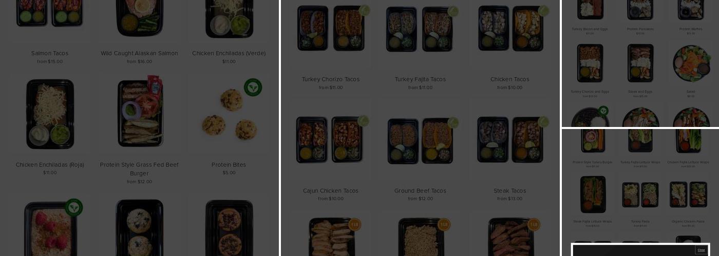 Simpli Nutritious Menu