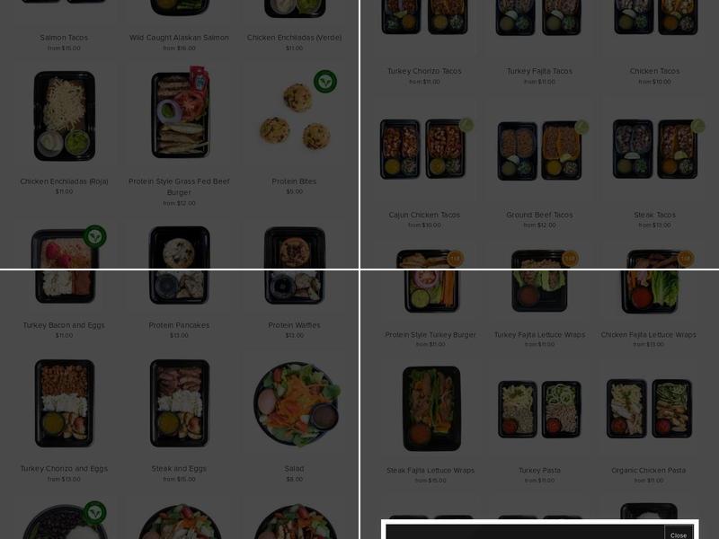 Simpli Nutritious Menu