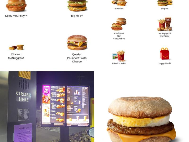 McDonald's Menu