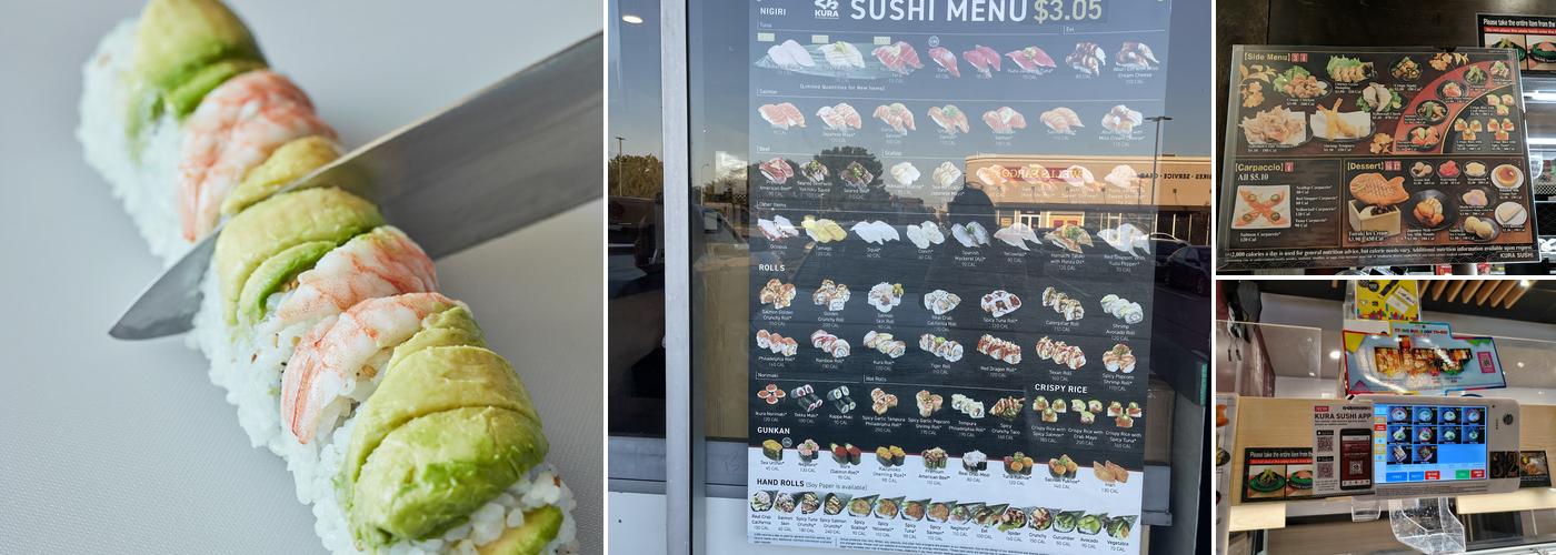 Kura Revolving Sushi Bar Menu