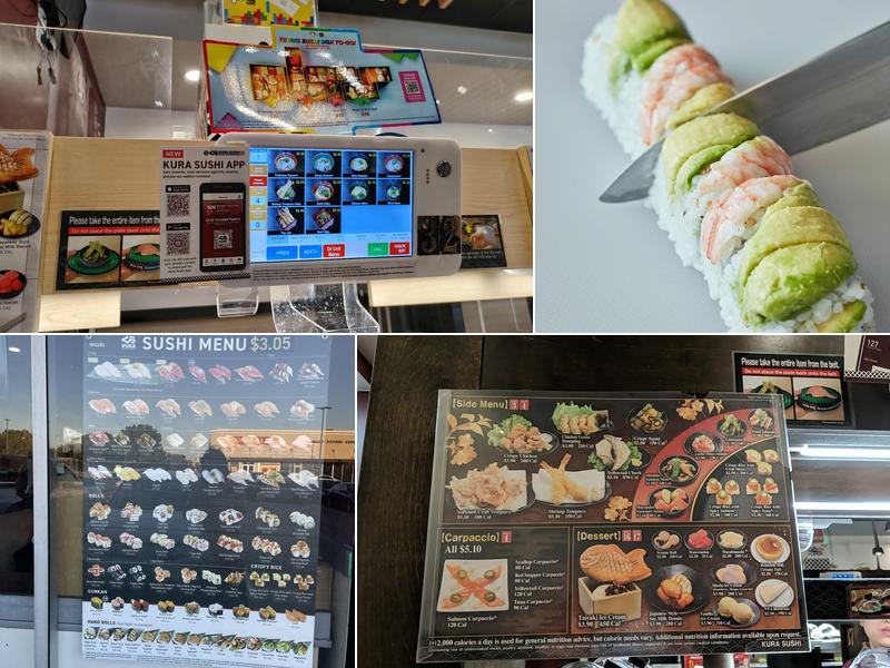 Kura Revolving Sushi Bar Menu