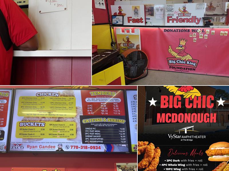 Big Chic Mcdonough Menu