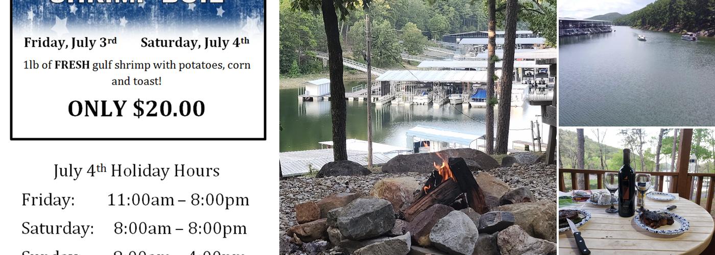 Echo Canyon Resort & Marina Menu