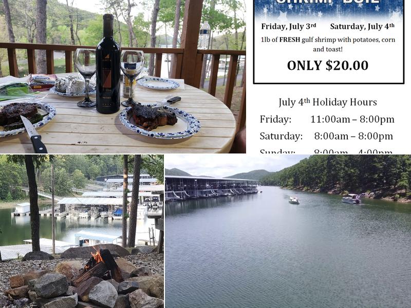 Echo Canyon Resort & Marina Menu