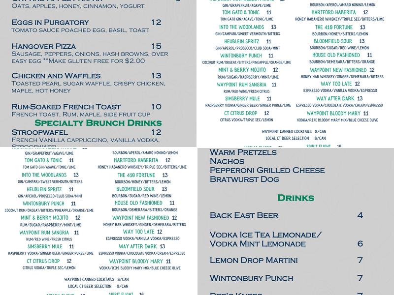 Waypoint Spirits Menu