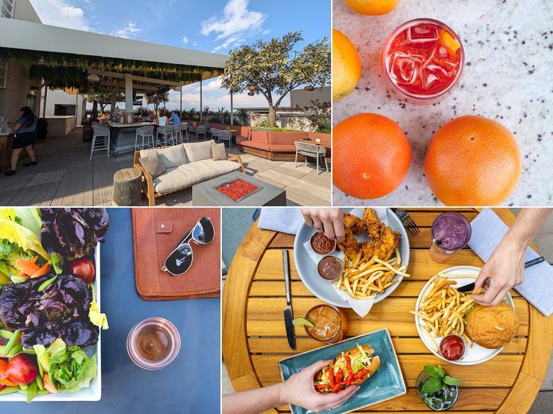 Elevated Rooftop Bar