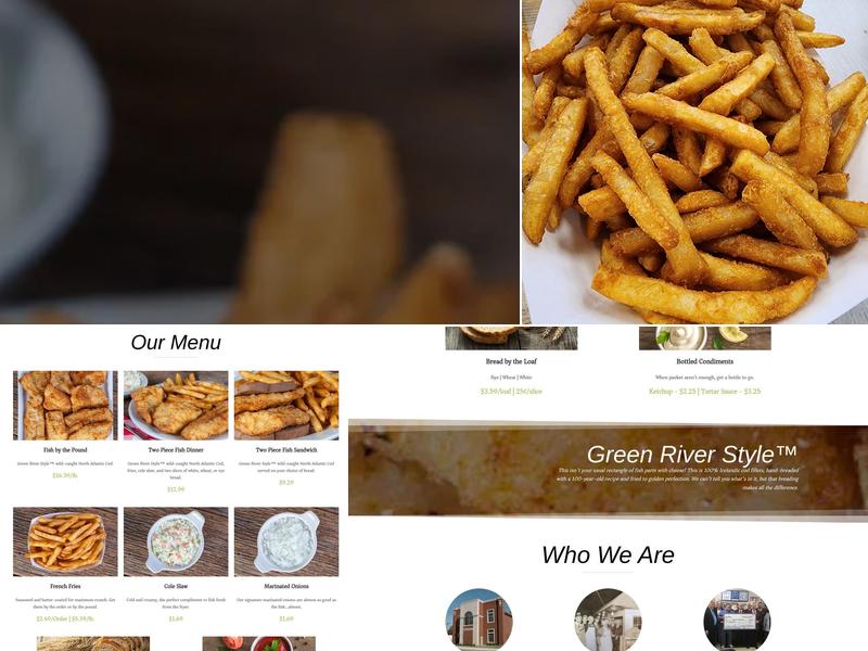 Suburban Fish Fry Menu