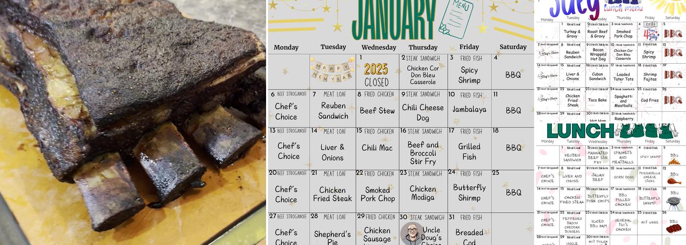 Williams Brothers Meat Market Menu