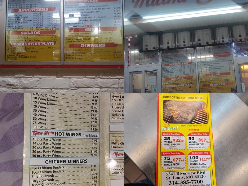 Miami Grill Menu