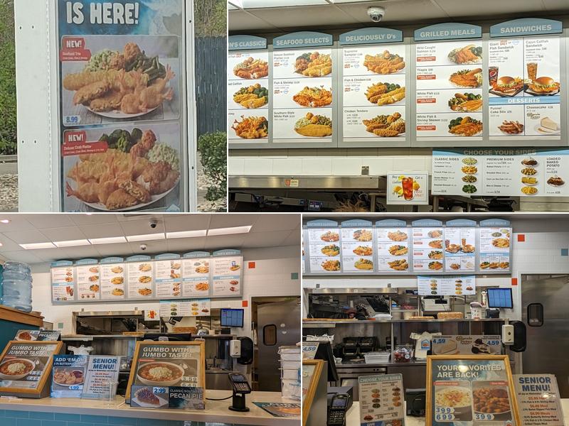 Captain D's Menu