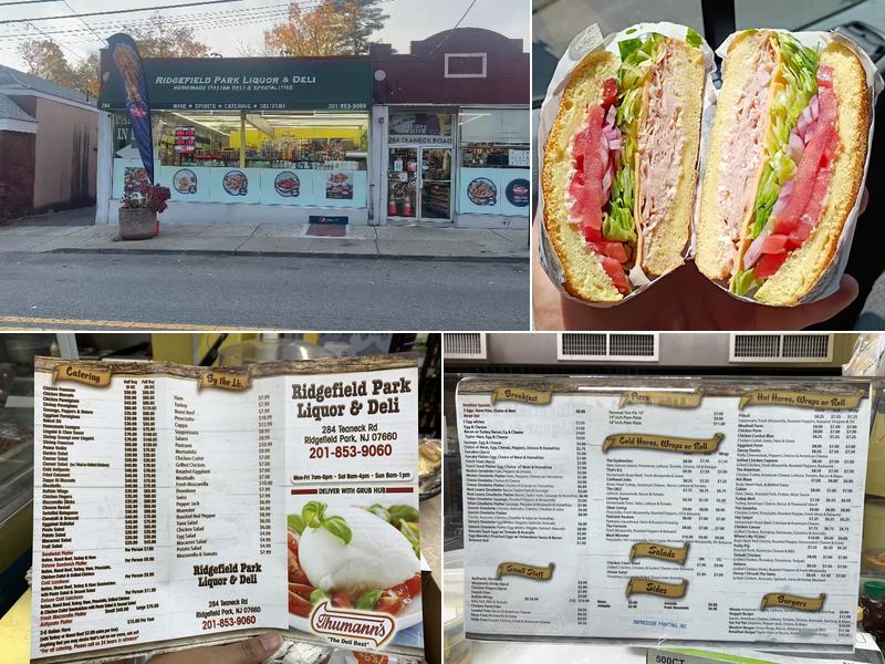 Ridgefield Park Liquor And Deli Menu