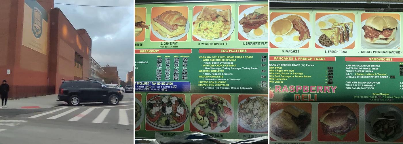 Raspberry Deli Grocery Menu