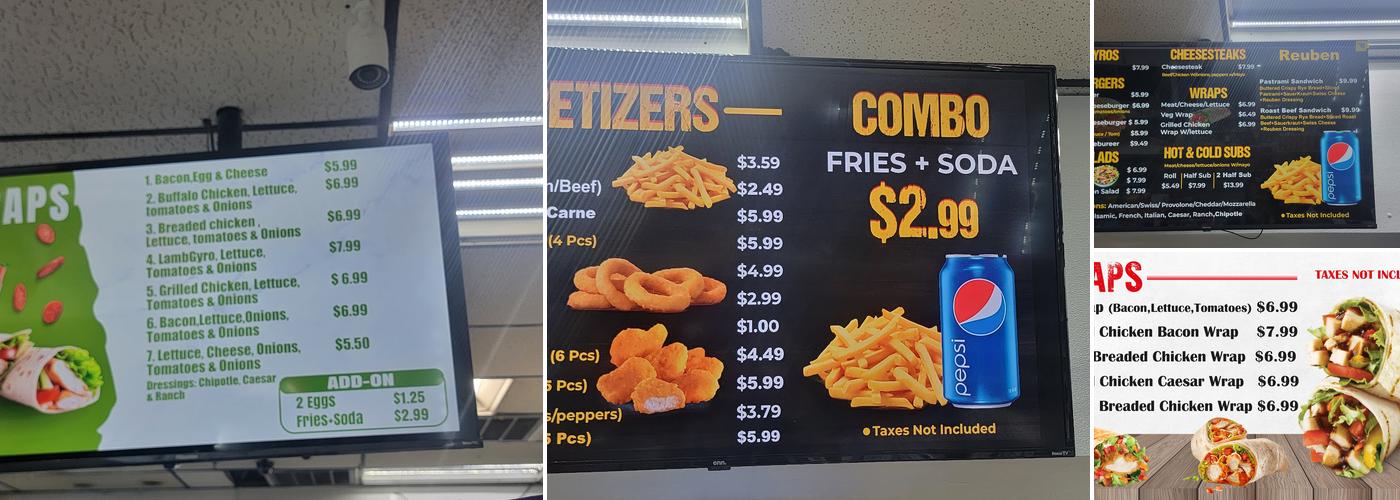 Jersey Shore Deli Menu