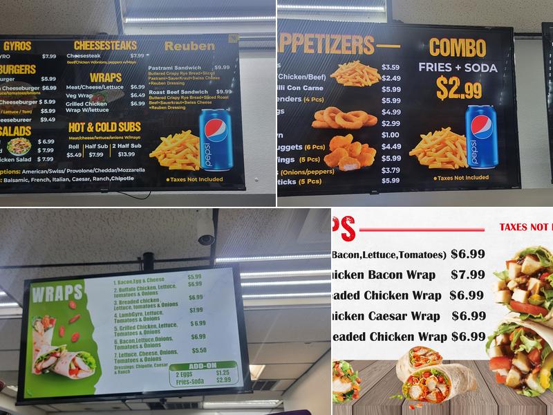 Jersey Shore Deli Menu