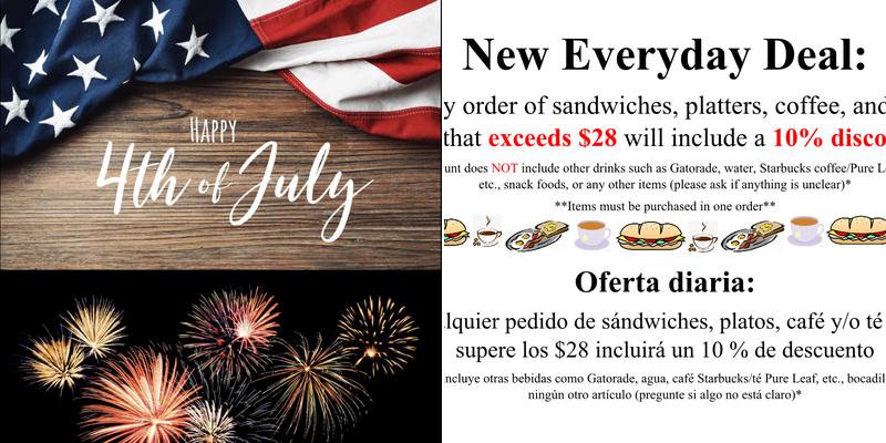 Fu Long Deli and Grocery Menu