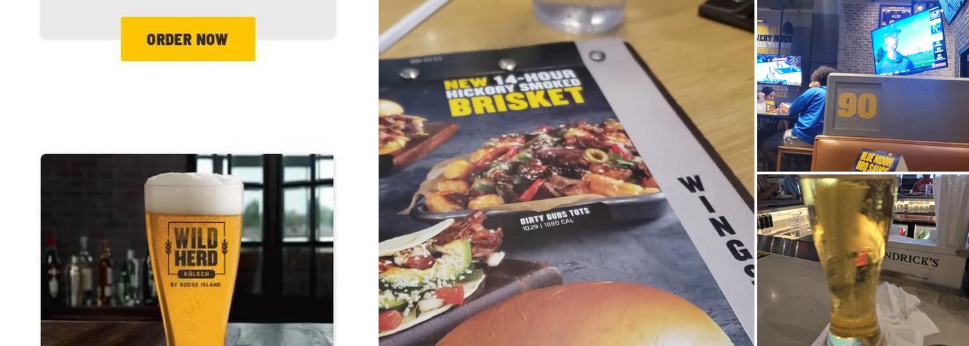 Buffalo Wild Wings Menu