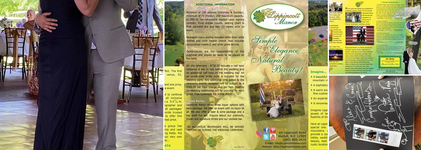 Lippincott Manor Menu