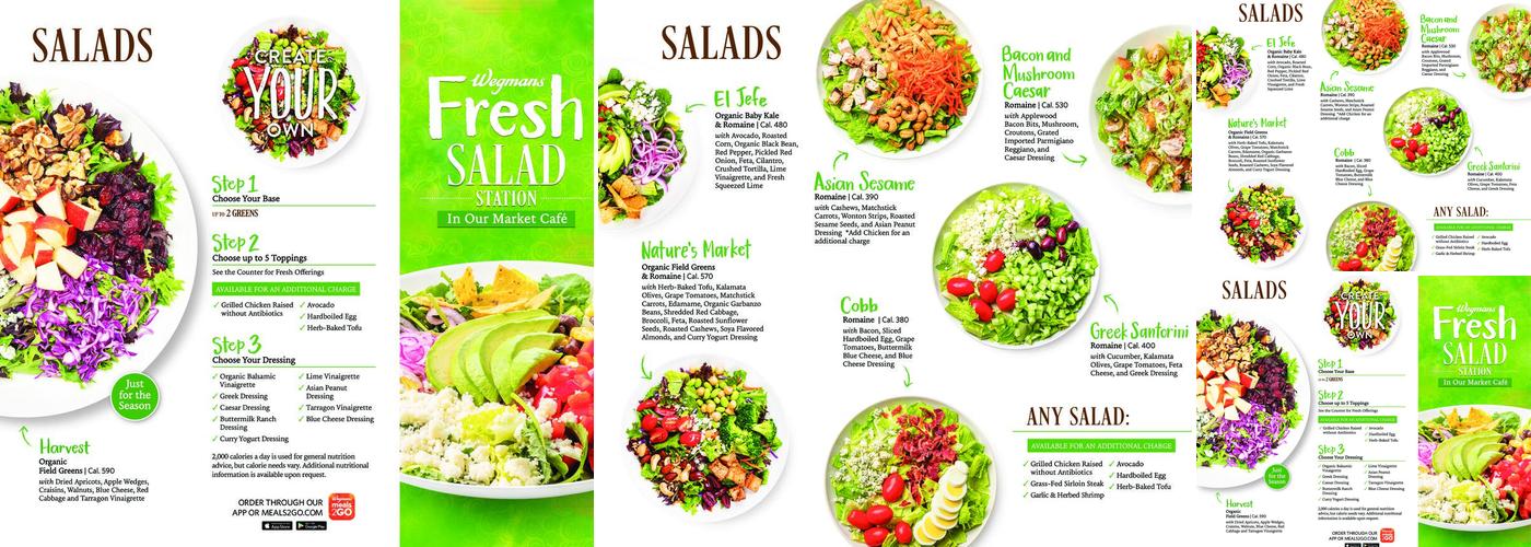 Wegmans Catering Menu