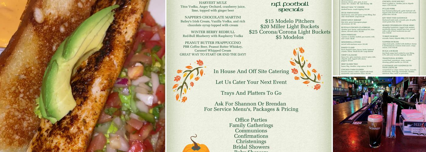 Napper Tandy’s Menu