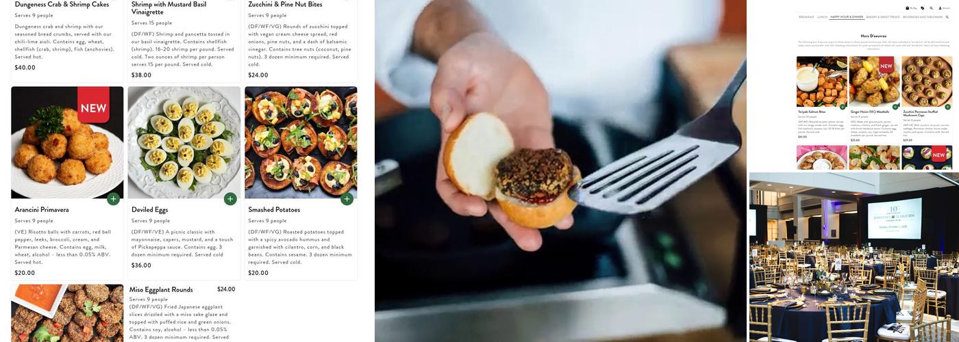 Elephants Catering & Events Menu