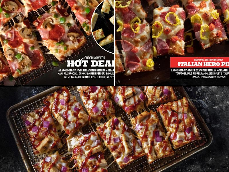 Jet's Pizza Menu