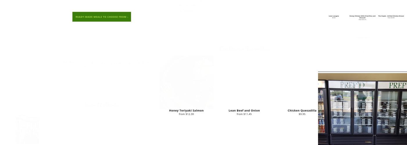 PREP’D. Menu