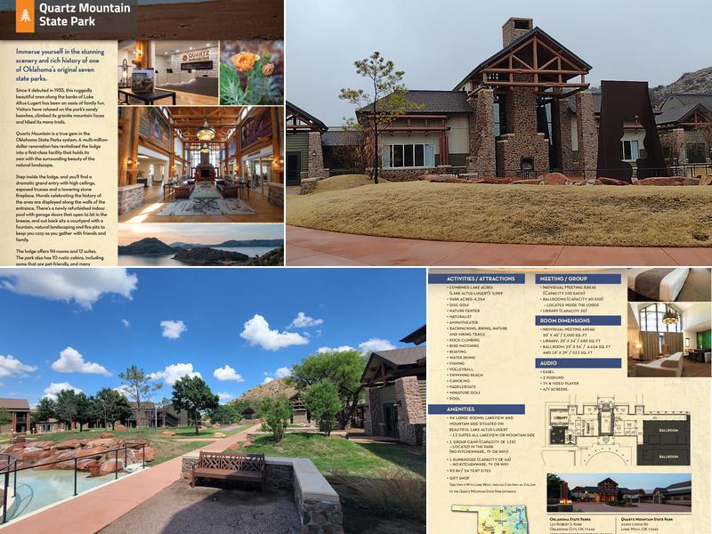 Quartz Mountain State Park Lodge Menu