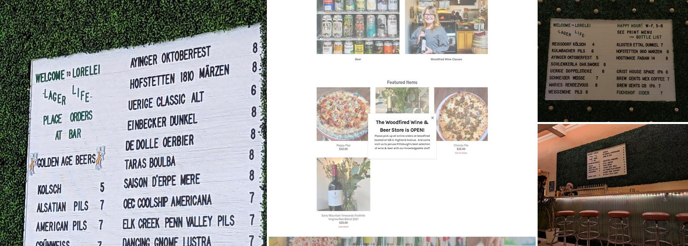 Lorelei Menu