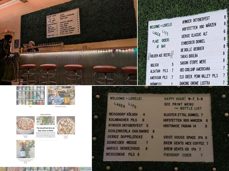 Lorelei Menu