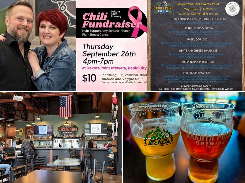 Dakota Point Brewing Menu