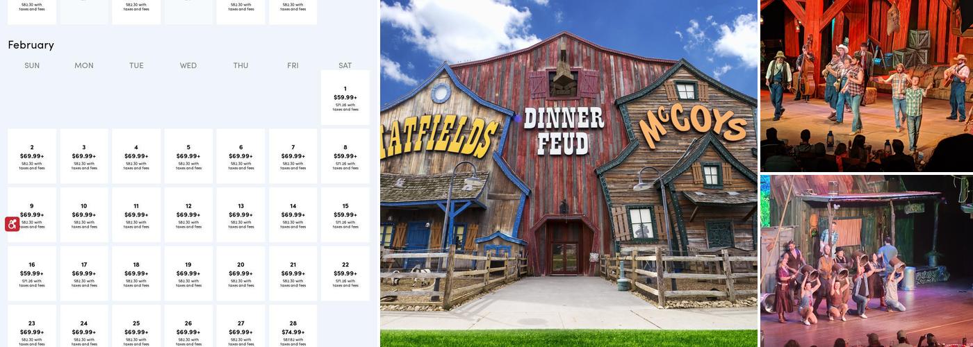 Hatfield & McCoy Dinner Feud Menu
