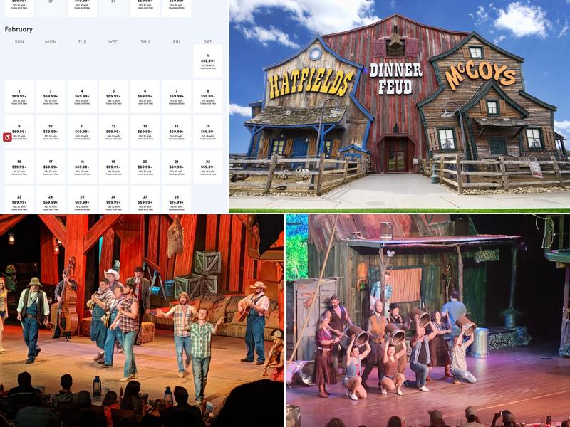 Hatfield & McCoy Dinner Feud Menu