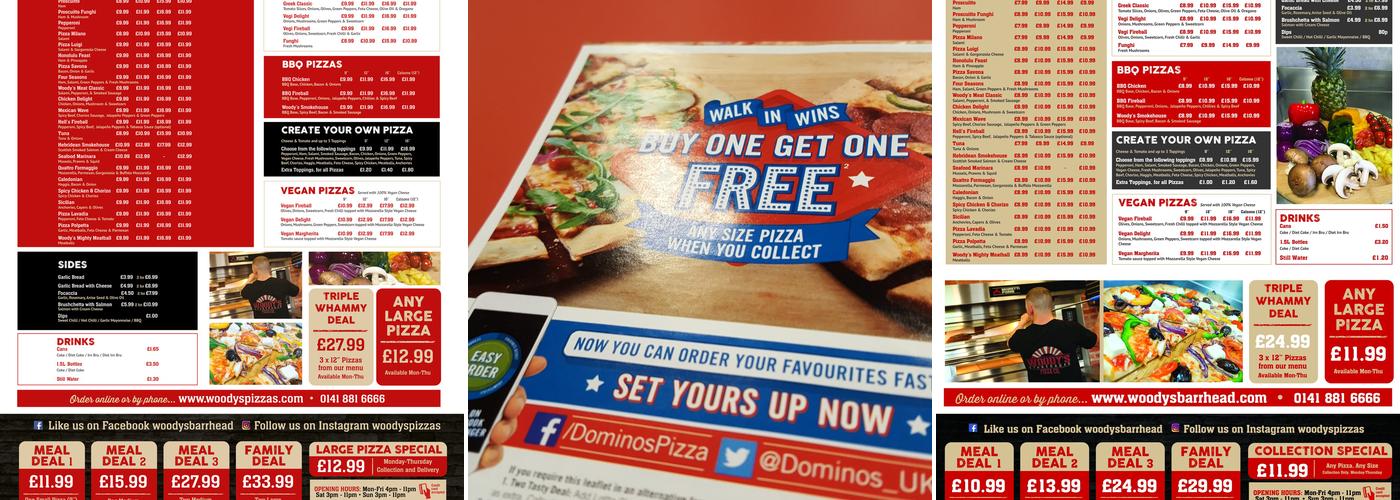 Domino's Pizza - Glasgow - Barrhead Menu